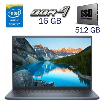 Игровой ноутбук Dell Inspiron 16 7610 Plus / 16" (3072x1920) IPS / Intel Core i7-11800H (8 (16) ядер по 2.3 - 4.6 GHz) / 16 GB DDR4 / 512 GB SSD / nVidia GeForce RTX 3050, 4 GB GDDR6, 128-bit / WebCam / Windows 10 Home б/у