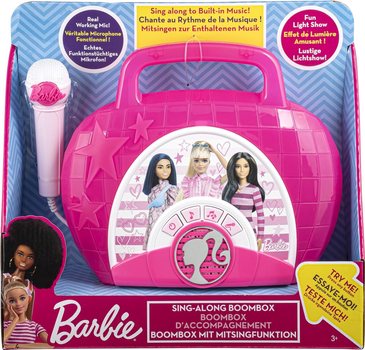 Бумбокс Mattel Barbie Sing-Along Boombox (0092298955858)