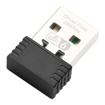 USB-адаптер Wi-Fi BauTech 2.4 ГГц 300 Мбит/с Черный (1013-541-00)