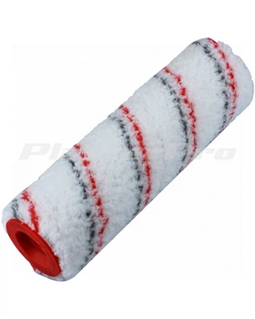 Валик малярный 40х180 мм под ручку 8 мм MASTAR Red/Grey Мультиколор