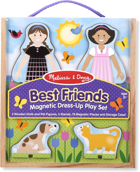 Zestaw do zabawy Melissa & Doug Best Friends Magnetic Dress-Up (0000772193146)