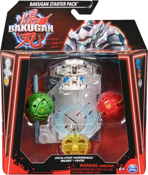 Ігровий набір Spin Master Bakugan Special Attack Hammerhead Bruiser And Ventri (0778988466858)