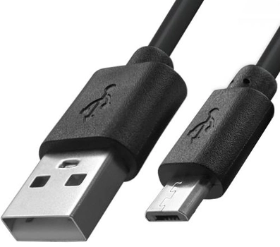 Kabel Qoltec USB Type-A - micro-USB M/M 1 m bulk Black