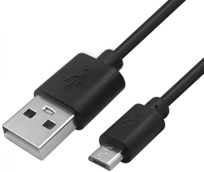 Кабель Qoltec USB Type-A - micro-USB M/M 1 м bulk Black