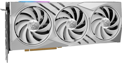 Karta graficzna MSI PCI-Ex GeForce RTX 4060 Ti Gaming X Slim White 16GB GDDR6 (128bit) (2685/18000) (HDMI, 3 x DisplayPort) (GeForce RTX 4060 Ti GAMING X SLIM WHITE)