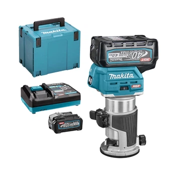 Фрезер аккумуляторный Makita RT001GM210 (6/8 мм, 10000-31000 мин-1, BL, XGT)