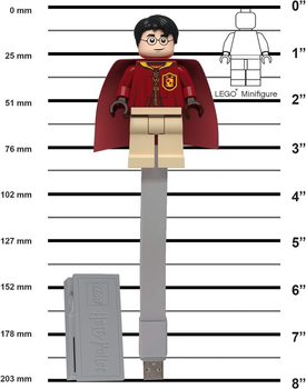 Книжковий ліхтарик Lego Harry Potter (4895028532253)