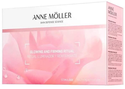 Krem do twarzy Anne Möller Stimulâge Glow Firm Cream Spf15 Normal To Combination Skin Set 4 Pieces 50 ml (8058045438472)