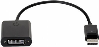Adapter HP DisplayPort - DVI Black (888182296691)