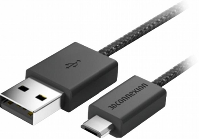 Кабель 3Dconnexion USB Type-A - micro-USB 1.5 м Black (3DX-700088)
