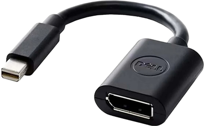 Adapter Dell mini-DisplayPort - DisplayPort Black (470-13627)