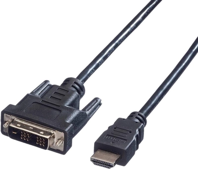 Кабель Value HDMI - DVI 1 м Black (11.99.5519)