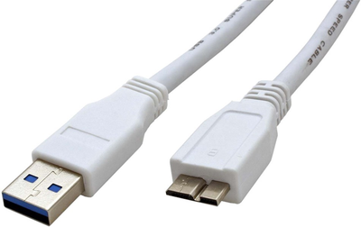 Kabel Value USB Type-A - micro-USB Type-A 0.8 m White (7611990199587)