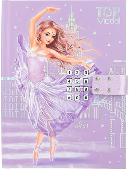 Щоденник на кодовому замку Depesche Top Model Ballet з музикою (4010070646011)