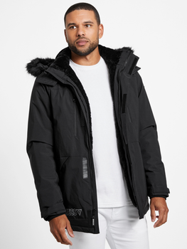 Зимова куртка чоловіча Guess X2RL14WF8E2 2XL Чорна (7621701022806)