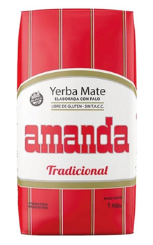 Чай йерба мате Amanda Elaborada Con Palo Tradicional 1 кг