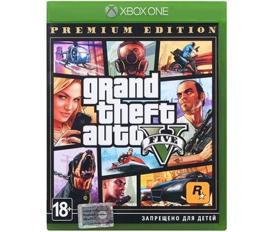 Grand Theft Auto V Premium Edition - GTA 5 (Xbox One) (русская версия)