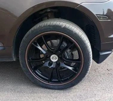 Флиппер резинка для защити дисков колес GLZ Motors R15 комплект коричневый