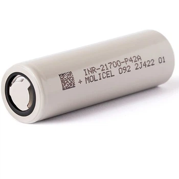Аккумуляторная ячейка 21700 Molicel 4200mah (P42A) 45A