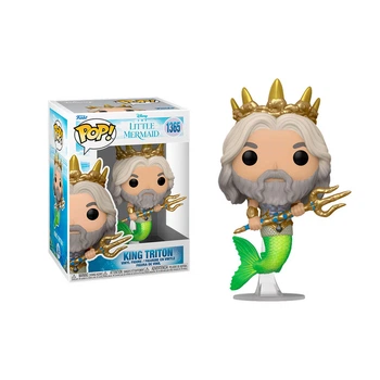 Фігурка Funko Pop Фанко Поп The Little Mermaid King Triton Русалочка Король Тритон 10 см LM KT 1365