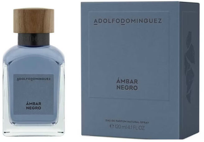 Woda perfumowana męska Adolfo Dominguez Ámbar Negro 120 ml (8410190634176)