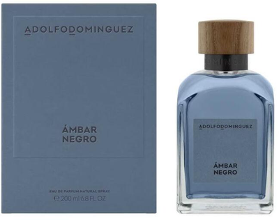 Woda perfumowana męska Adolfo Dominguez Ámbar Negro 200 ml (8410190634183)