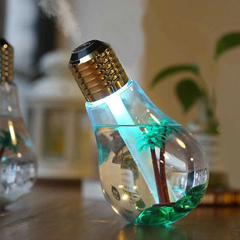 Зволожувач повітря Bulb Humidifier Atomization аромадифузор з LED підсвічуванням (BH1)