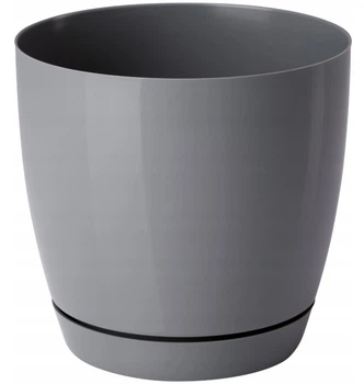 Горшок для цветов Toscana Krugla-15 2,2 л серый Form-Plastic