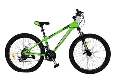 Велосипед CrossBike 26" Storm Рама-13" Зеленый