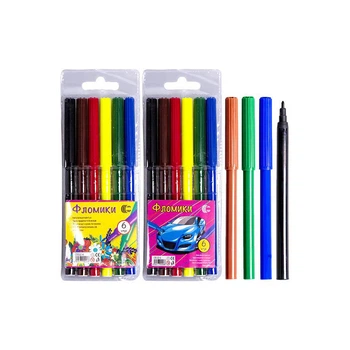 Детские Фломастеры "Фломики" COLOR-IT CR550-6 6 цветов 4557057