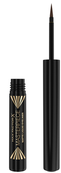 Eyeliner Max Factor Masterpiece Matte Liquid 03 Espresso ciemno-brązowy 1.7 ml (3616304017452)