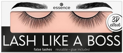 Sztuczne rzęsy Essence Cosmetics Lash Like A Boss 03 Unique Czarne 1 para (4059729303042)