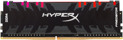 Оперативна пам'ять HyperX DDR4-3000 16384MB PC4-24000 Predator RGB Black (HX430C15PB3A/16)