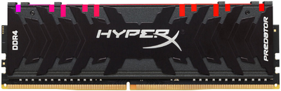 Оперативна пам'ять HyperX DDR4-3200 16384MB PC4-25600 Predator RGB Black (HX432C16PB3A/16)