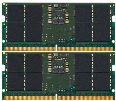 Pamięć RAM Kingston SODIMM DDR5-4800 32768MB PC5-38400 (Kit of 2x16384) ValueRAM (KVR48S40BS8K2-32)