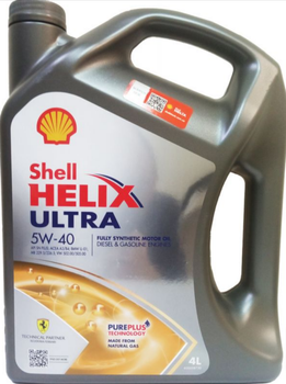 Моторное масло Shell Helix Ultra 5W40, 5л, (600052807)