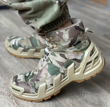 Тактичні чоловічі берці AK демісезонні військові берці Tactic армійські черевики Waterproof Мультикам 46 розмір