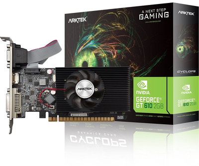 Відеокарта Arktek GeForce GT610 2Gb (AKN610D3S2GL1)