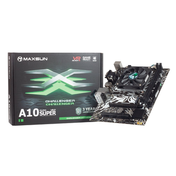 Материнська плата із процесором Maxsun Challenger A10 quad core Super v2.0