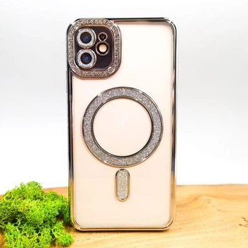 Чехол Hoco Diamond case with MagSafe для iPhone 11 Sliver