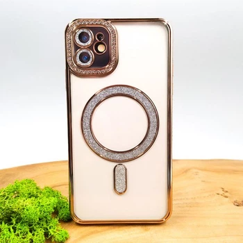 Чехол Hoco Diamond case with MagSafe для iPhone 11 Gold