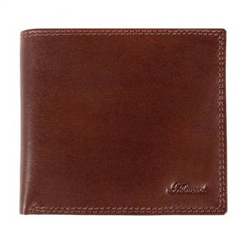 Мужской кожаный кошелек Ashwood 1211 VT Tan (Светло-коричневый)