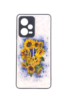 Чехол Prisma для телефона Xiaomi Redmi Note 12 Pro 5G бампер рисунок тризуб Ukrainian
