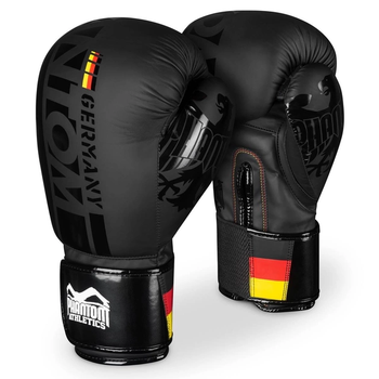 Боксерські рукавиці Phantom Germany Black 12 унцій
