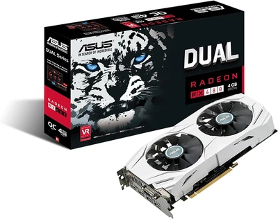 Відеокарта Asus Radeon RX480 Dual 4GB GDDR5 Б/в