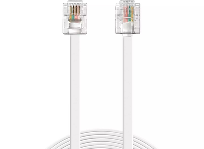 Kabel telefoniczny Sanberg RJ-11 5 m (5705730502521)