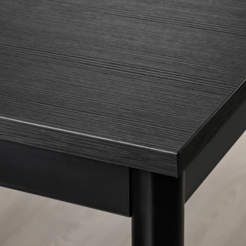 Стол IKEA SANDSBERG, черный, 110x67 см, 294.203.93