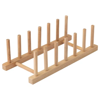 Тримач для тарілок IKEA ОСТБІТ, бамбук, 903.223.60