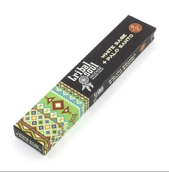 Аромапалочки Tribal Soul Incense - White Sage + Palo Santo