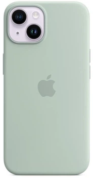 Чохол силіконовий Wave Premium AAA Silicone Case with MagSafe для Apple iPhone 14 Plus Succulent